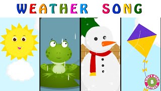Weather Song | What's the Weather for kids with lyrics | Bindi's Music & Rhymes
