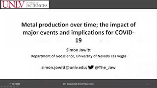 ODH001: Metal production over time; the impact of major events and implications for COVID-19