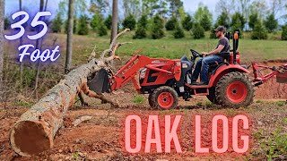 Stihl 362 \u0026 Kioti CX2510 Compact Tractor