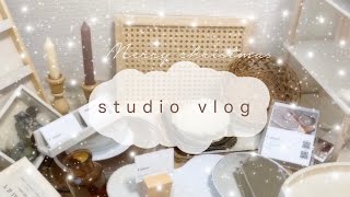 【studio VLOG】撮影小物＆イベントディスプレイの収納整理【購入品紹介】