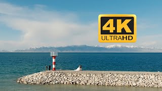 【4K新疆航拍】赛里木湖「Xin Jiang Sayram Lake」🏔️8日｜公路旅行 山川 湖泊🏞️雪山 ｜XINJIANG TRIP｜DJI MARVIC3 CLASSIC