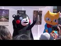 くまモン　おはくま～、これから玉名フェアだモン　 2018.2.18　せんちゅうパル