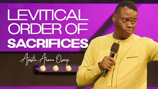 LEVITICAL ORDER OF SACRIFICES || APOSTLE AROME OSAYI || SCIENCE OF ALTARS (PART 2)