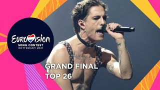 Eurovision 2021: TOP 26 Grand Final (Before The Show)