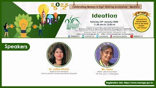 Celebrating Women in Agri-Startup Ecosystem - Mentors — Ideation