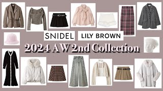 【雑談】SNIDEL, LILY BROWNの2024AW 2ndコレクションについて語ります🪞✨【ウサギオンライン】