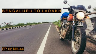 NH 44 Longest Highway in India I Solo Journey To Ladakh I A 7000km Motorcycle Trip I Ep.02