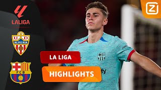 FERMIN LÓPEZ IS DE GROTE HELD VOOR BARÇA!!😍🔥 | Almeria vs Barcelona | La Liga 23