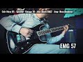 emg 57 battles fishman fluence devin townsend comparison of active guitar pickups metal