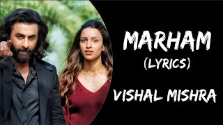 Marham (Lyrics) - Vishal Mishra | Animal | Ranbir Kapoor, Tripti Dimri | Pehle Bhi Main Song Lyrics