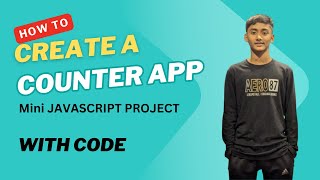 DevCounter || 🚀 Simple Counter App || Mini Javascript Project For Beginners .