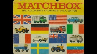 Lesney Matchbox Catalog 1967 U.S.A. Edition