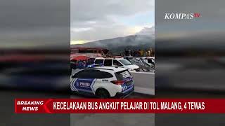 Update Kecelakaan Maut di Tol Pandaan-Malang, 4 Orang Tewas!