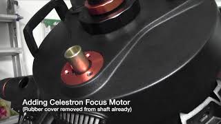 Celestron RASA Feather Touch focuser remove Retrofit ( 94255 ) and/or Focus Motor ( 94155-A )l