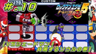 #.10【実況】 ロックマンエグゼ５ チーム オブ ブルースと米  【VSシェードマン！共鳴するソウルの巻】