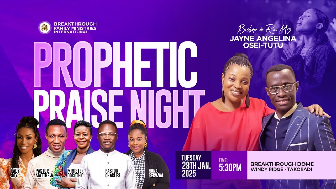 Prophetic Praise Night Youtube