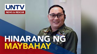 Kumpirmasyon sa promosyon ng isang Army general, hinarang ng sariling maybahay