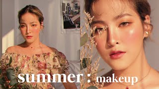 แต่งหน้าต้อนรับแดด สวยนัวๆ summer makeup | Soundtiss