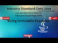 String immutable examples| Core Java Tutorial|FullStackJava|Java Tutorial |Java for beginners 2025