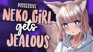 Possessive Neko Girl Gets Jealous [Master] [Collar / Fsub] [F4A Girlfriend Asmr Roleplay]