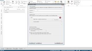 Configure your Cryptshare settings in Outlook