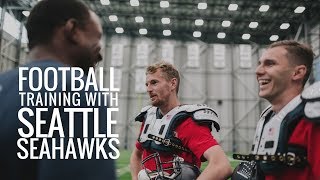 American Football Training | Seattle Seahawks | Eintracht Frankfurt