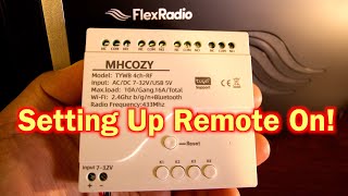 Flex Remote On (REM ON) | Setting Up Remote Control to Turning On the Flex SDR | Flex-8000 Series