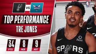 Tre Jones SPECTACULAR GAME-WINNING Layup to Cap 35 PT Win! 🚨