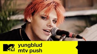 YUNGBLUD (Live) - ‘Weird!’ & 'Strawberry Lipstick' (Performance + Extended Interview) | MTV Push