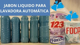 MULTIPLICA TU JABÓN FOCA 👌 PARA USARLO EN TU LAVADORA AUTOMÁTICA