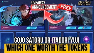 WHICH JUJUTSU KAISEN SKIN SHOULD YOU BUY? [JJK SKIN GIVEAWAY] Honor of kings