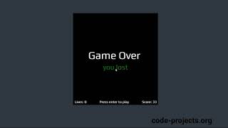 Space Invaders In JavaScript | Source Code & Projects