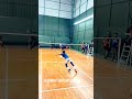 badminton dive and trick shot #badminton #shorts #bwf #viral