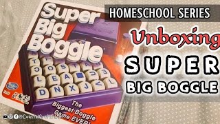 UNBOXING: Super Big Boggle | Word Game @CoastalCraftFilAm