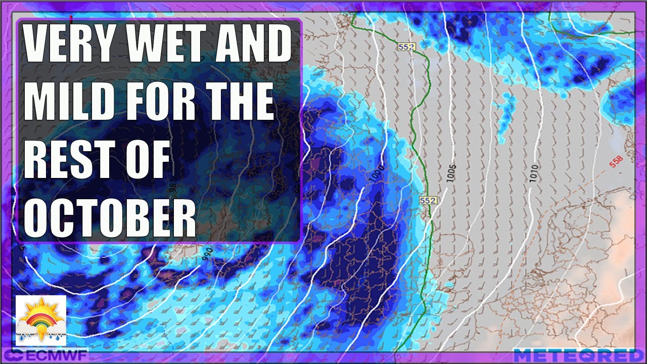 Ten Day Forecast: Very Wet And Mild For The Rest Of October