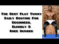 Sitting Flat Tummy  (Abs) Workout: Burn Belly Fat At Home