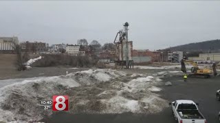 Historic tower along Route 34 demolished