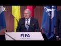 fifa election sepp blatter re election speech highlights