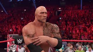 FULL MATCH - The Rock vs. John Cena: WrestleMania WWE 2K2022