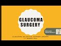 glaucoma support group glaucoma surgeries