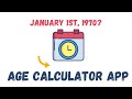 JavaScript Age Calculator|JavaScript Projects |JavaScript Tutorial for Beginners  Real Time Examples