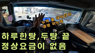 [장순규화물]25/01/07~09/화~목 하루한탕,두탕끝,정상요금이 없음