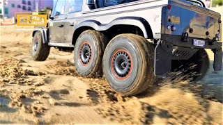 YK6101 Pro 6x6 Defender Sand Beach Bash Action