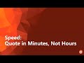 sigmanest webinar quote in 90 seconds