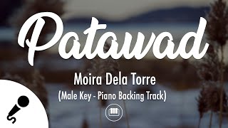 Patawad - Moira Dela Torre (Male Key - Piano Backing Track)