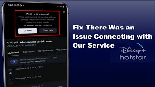 How to Fix Unable to Connect Hotstar Error on Android