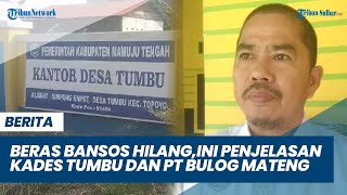 Beras Bansos Hilang, Begini Penjelasan Kepala Desa Tumbu Mamuju Tengah dan PT Bulog