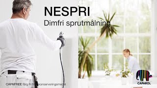 Caparol Nespri - dimfri sprutmålning