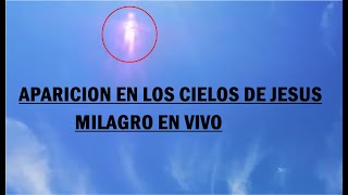 IMPRESIONANTE APARICIÓN EN LOS CIELOS DE JESÚS SE PARECE A LA IMAGEN DE LA DIVINA MISERICORDIA