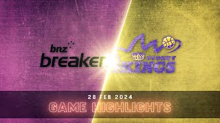 NBL Mini: Sydney Kings vs. New Zealand Breakers | Extended Highlights